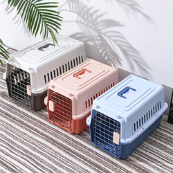 Pet Travel Crate for Cats and Dogs, Portable Cat Carrier, Small, Medium, and Large Dog Carrier for Airline Transport and Car Travel