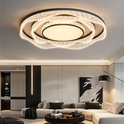 2026 New High-End Elegant Modern Minimalist Lighting Round Hall Chandelier Living Room Lamp Main Light Led Ceiling Light