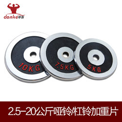 Heavy-Duty Red-Plated Dumbbell Plates, Environmentally Friendly Barbell Plates, Universal Cast Iron with 2.8cm Small Holes, Weight Accessories for Home Use
