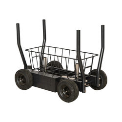 Fitness Sleigh Car Energy Car Tank Car Weight-Bearing Frame Double Resistance Trolley Pull Car Adjustable Resistance Exercise Car