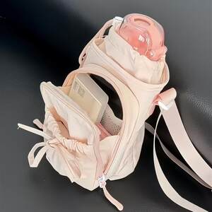 
Walking bag, mobile phone bag, traveling, commuting, summer small crossbody bag, outdoor sports water cup storage bag, water bottle bag