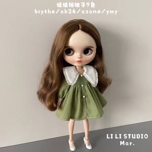 BLYTHE cloth OB24 OB26 LICCA Azone YMY Subsidal Body Word Collar 9 color