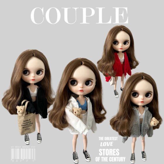 BLYTHE Little cloth doll clothing OB24 26 27 27 27 -in -vitamin PP FR Azone19 joint baby clothes
