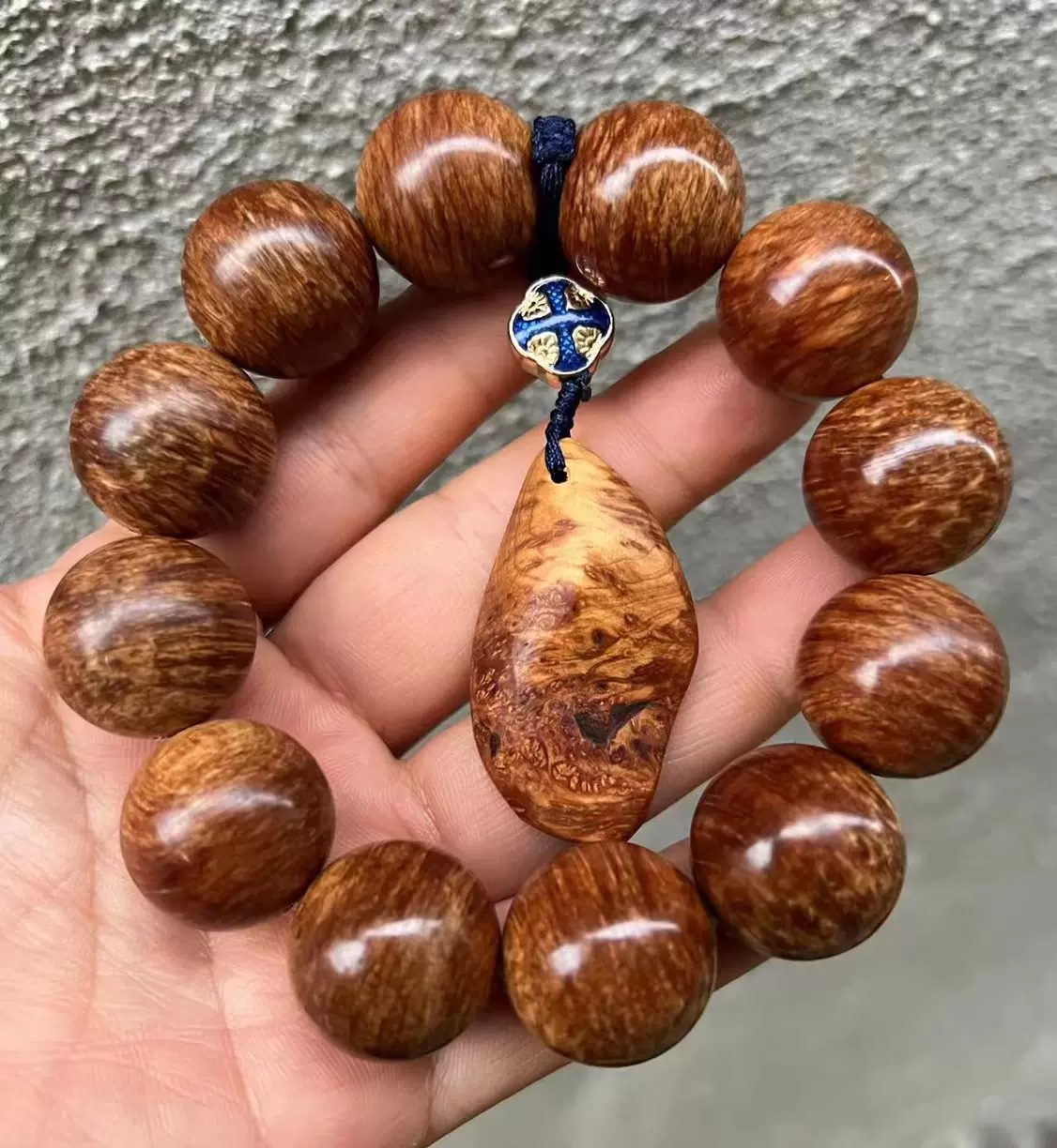 太行崖柏手串2 0蚂蚁腿满瘤疤陈化骨料高油