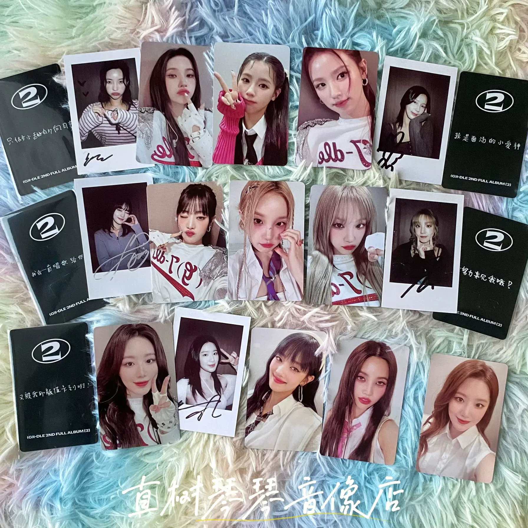 gidle KMS 2.0 特典 中華 5枚コンプセット A gidle KMS 2.0 特典 中華 5枚コンプセット B