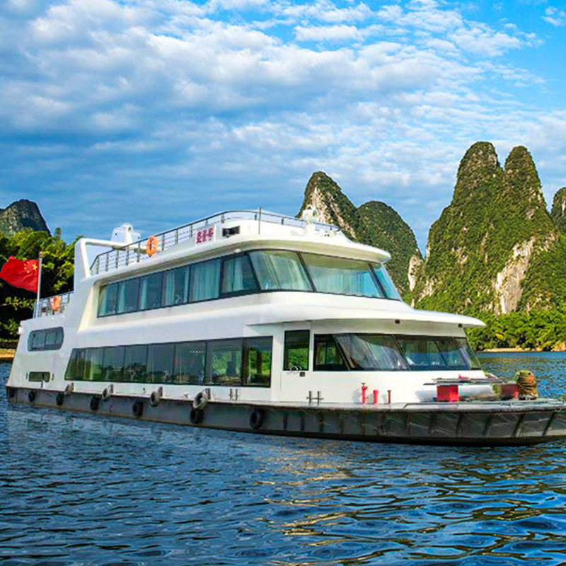 广西桂林旅游纯玩五日游阳朔漓江四星船遇龙河竹筏漂流5天4晚