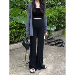 
Pregnant women have long pants that do not tighten the belly. Spring and summer thin leggings that do not tighten the belly and support the belly during pregnancy.