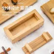 khay bánh kẹo gỗ Nấu cơm ép phẳng bằng gỗ cán màn trập mille-feuille dụng cụ làm sushi bằng tre khuôn ép cơm mille-feuille khuôn làm sushi đĩa gỗ đẹp Tấm