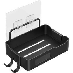 segmoo wall-mounted bathroom punch-free double-layer soap dish