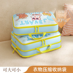 Japanese down Jacket Storage Bag, Travel Compression Bag, Portable Clothing Organizer, Suitcase-Specific Storage Solution