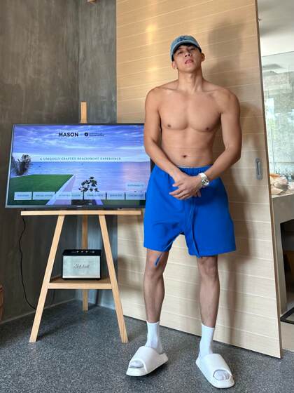 JZD White/Apricot/Blue/Black Summer American High Street Sports Breathable Shorts Loose Casual Versatile Five-Point Pants