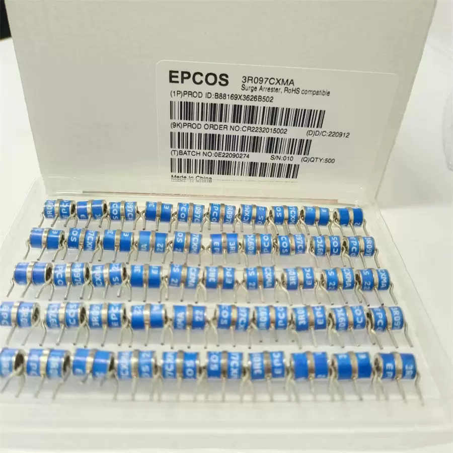 epcos 陶瓷气体放电管3R097CXMA,3R90 B88169X3626B502 TDK GDT