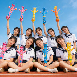 Sports Event Cheering Sticks, Cheerleading Cartoon Bells, Balloons, Cheering Props for Classes, Schools, and Kindergartens