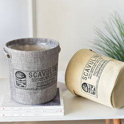 Vintage Floral Blue Succulent Flower Pot, Distressed Wicker Handicraft Storage Basket, Storage Basket, Flower Pot for Hydroponic and Soil Cultivation