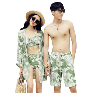 
Ginger couple swimsuit 2026 new summer couple beach bikini suit seaside hot spring clothes