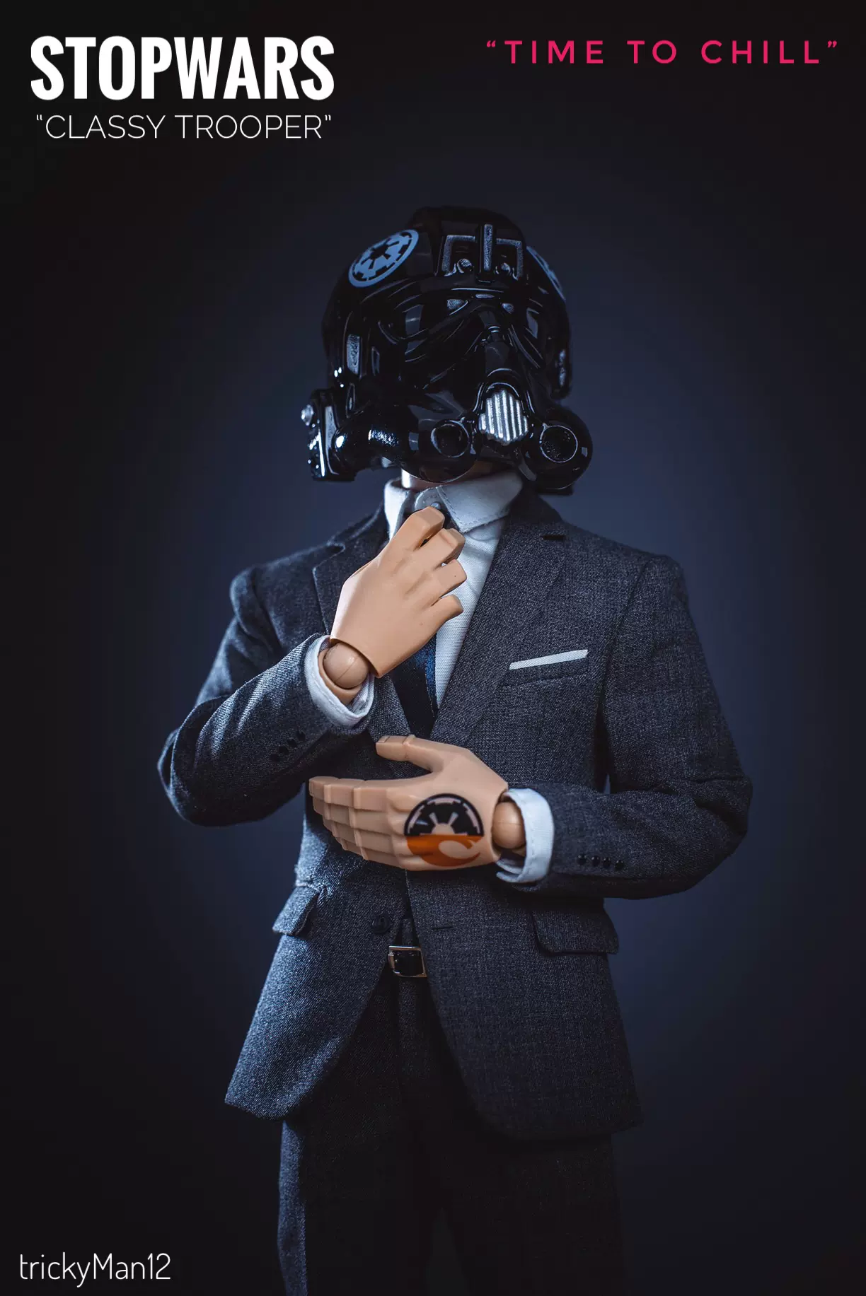 現貨】trickyMan12 1/6 STOPWARS CLASSY TROOPER 潮流可動人-Taobao