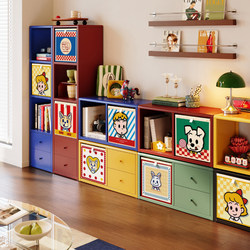 Meishida Clothing Storage Box Large Capacity Wardrobe Storage Organizer Kallax Grid Cabinet Fabric Storage Basket