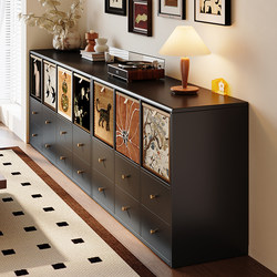 Meishida Children's Bookshelf, Floor-Standing Multi-Layer Storage Rack, Kalek Grid Cabinet, Antique-Style Steel Bookcase, Storage Cabinet