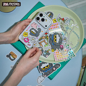 
ZO/FRIENDS LUCKY SHOP series stickers LINE FRENDS even my friends