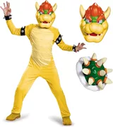 Super Mario Bros. Bowser Quỷ Trẻ Em Halloween Trang Phục Hóa Trang Đầy Đủ Đạo Cụ