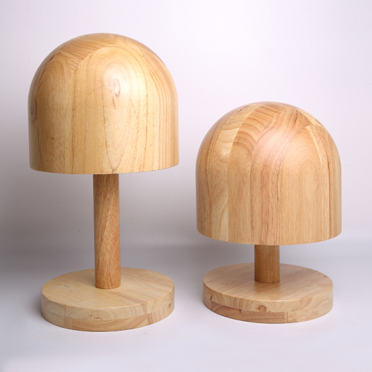 帽子の木型⑤【3点セット】 58 丸クラウン レコード スタンド 帽子の型 木型 帽子の木型⑤【3点セット】 58 丸クラウン レコード スタンド 帽子の型