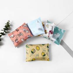 Foldable Portable Supermarket Shopping Bag, Thickened Large Cartoon Grocery Bag, Large Capacity Eco-Friendly Tote Bag