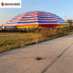 Sun Umbrella for Outdoor Stalls, Large Umbrella, Thickened Parasol, Large Umbrella for Street Stalls, Extra Thick, Large Sun Protection