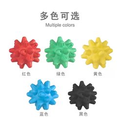 Fascia Ball Foot Massage Ball Waist Back Shoulder Neck Hand-Held Ball Massager Yoga Full Body Acupoint Massage Hedgehog