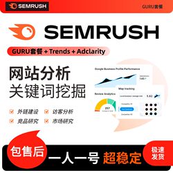 Semrush Guru Package Includes Trend Analysis, Allows You to Inquire about Competitor Information, and Seo Tools