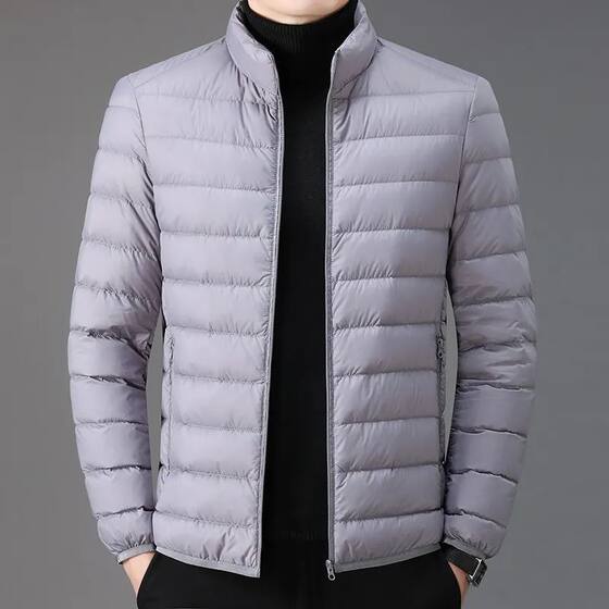 
New off-season clearance, light and thin down cotton jacket for young and middle-aged people, large size, short, broken size, inner cotton jacket for men
