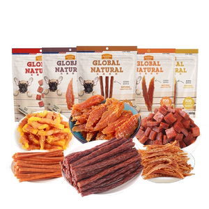 McFudi snack beef stick 360g duck jerky chicken jerky beef grain grinding rod training dog interactive reward
