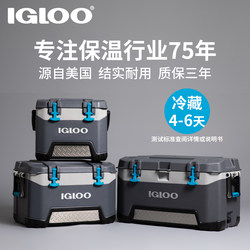 Igloo Insulated Box Cooler Box Food-Specific Ice Cube Cooler Small Portable Car Ice Bucket Outdoor