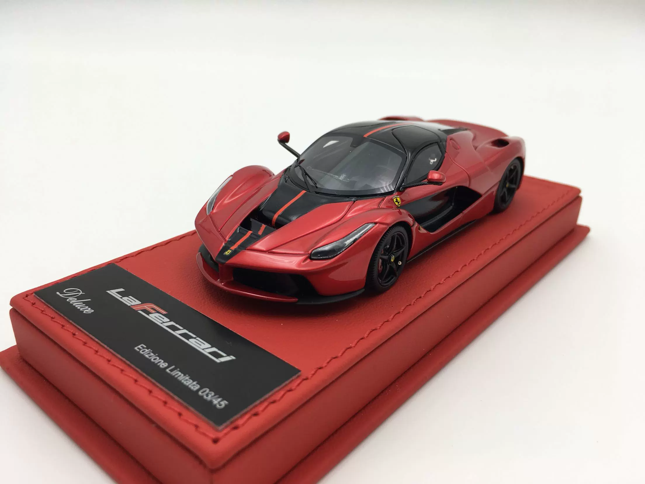 1/43 bbr 法拉利LaFerrari f1紅臺灣車主塗裝-Taobao