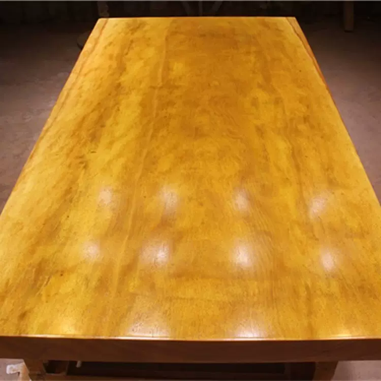 尺寸：157-85-7.5 黄花梨大板整木实木原木红木茶桌茶台书桌餐桌-Taobao