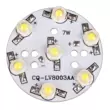 Đèn LED độ sáng cao công suất cao hạt đèn bảng 3/5/7/9W 12 watt đế nhôm tấm đèn LED phụ kiện đèn chiếu điểm Công tắc - Đèn báo