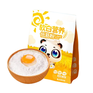 Fuji Baby 0 Sodium High Calcium Low Noodle Furnishing Bakery Bread Bread Cake Pre -Powder Children Baby Nutrition Meal
