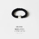 Sichuan wild lazy fat orange cat small intestine circle women's 2025 new cute simple hair rope high ponytail no-collapse hair accessories