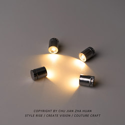 First Sight, First Love! Mini Twistable Spotlight Mini Light Barrel Dollhouse Led Light-Up Small Ornament