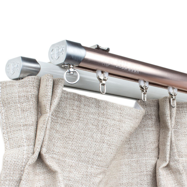 Hengda's new straight rail top-mounted side-mounted silent curtain ...