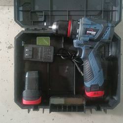 Powerful Rechargeable Electric Drill, Small Steel Cannon, Brushless Lithium Impact Drill, Household 18V Multi-Function Electric Screwdriver