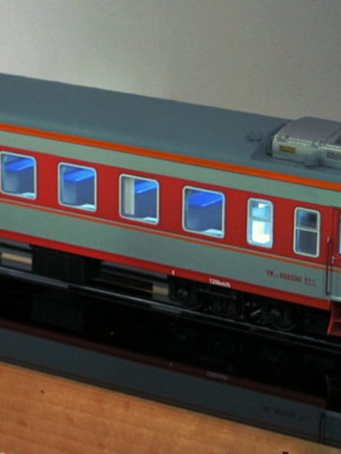 Train Heroine Model Tianchao N27 25g with Lights, Hard Seat, Hard Sleeper, Camping, Dining Car Yz Yw Postal