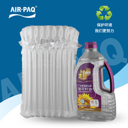 1.5L Edible Oil Air Column Bag 10 Columns D Express Packaging Bubble Film Bubble Bag Shockproof Inflatable Packaging Air Column