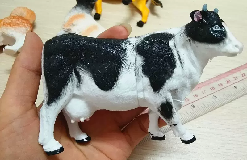 儿童仿真动物园玩具认知模型 农场牧场动物世界套装猪羊牛马狗驴