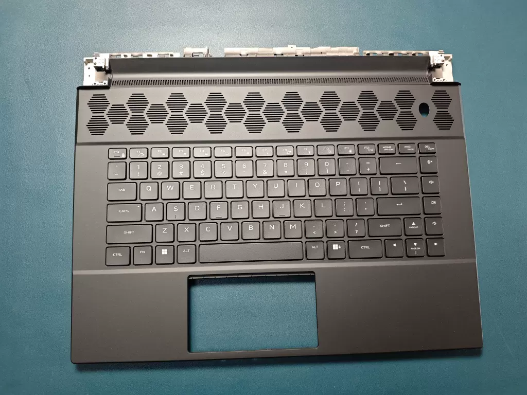 Palmrest Con Tastiera Per Dell Alienware M16 R1 &ndash; CGM3Y, 8TDGJ, NC97W, Colore Nero