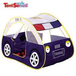 Children's Police Car Tent Indoor Small House Outdoor Playhouse Ocean Ball Pool Portable Baby Toy House
