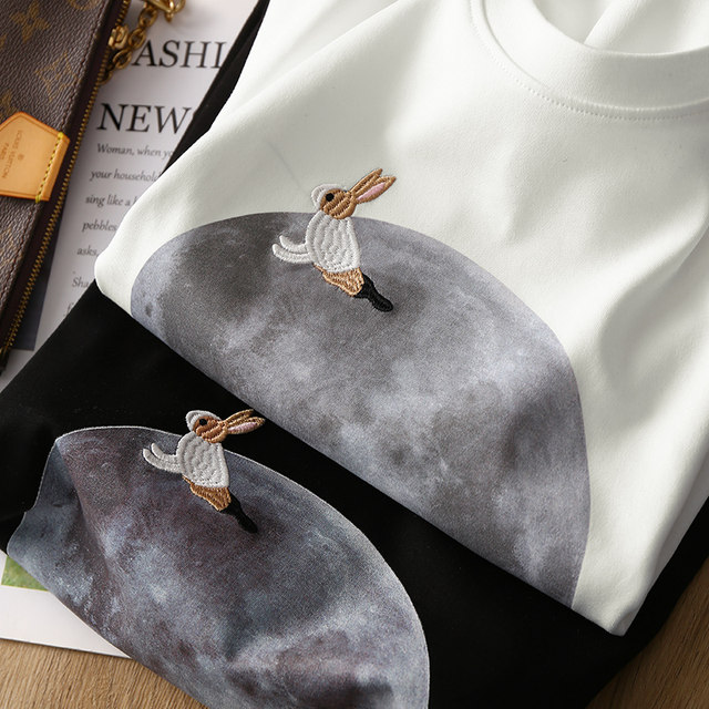 Taomotao Moon Rabbit T age-reducing printing three-dimensional ...
