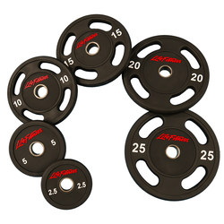 [Lijian Four-Hole Pu Barbell Plate] Lifefitness Is Environmentally Friendly and Odor-Free for Home and Commercial Gyms