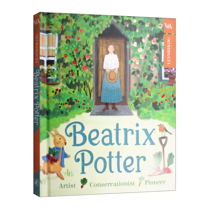 英文原版V&A Introduces Beatrix Potter V&A博物馆人物介绍碧翠丝波特彼得兔作者精装英文版进口英语原版书籍-Taobao