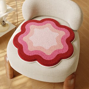 
Red plush cushion, universal for all seasons, office sedentary chair cushion, soft cushion butt cushion, sofa cushion, soft chair cushion, breathable