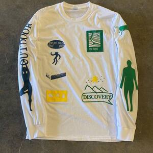 
Out of stock of overseas orders~ Withdrawal of foreign trade early autumn trendy brand printed cotton long-sleeved T-shirts for men and women loose and versatile tops